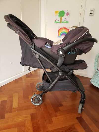 Foto 4 de Cochecito con huevito y base isofix Joie Turist